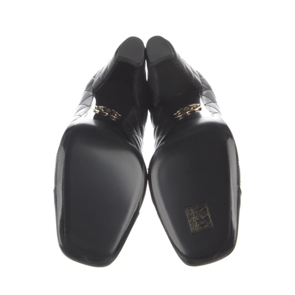 Chanel 2022 Interlocking CC Logo Pumps w/ Tags Size: 8.5 | IT 38.5 - Picture 5 of 5